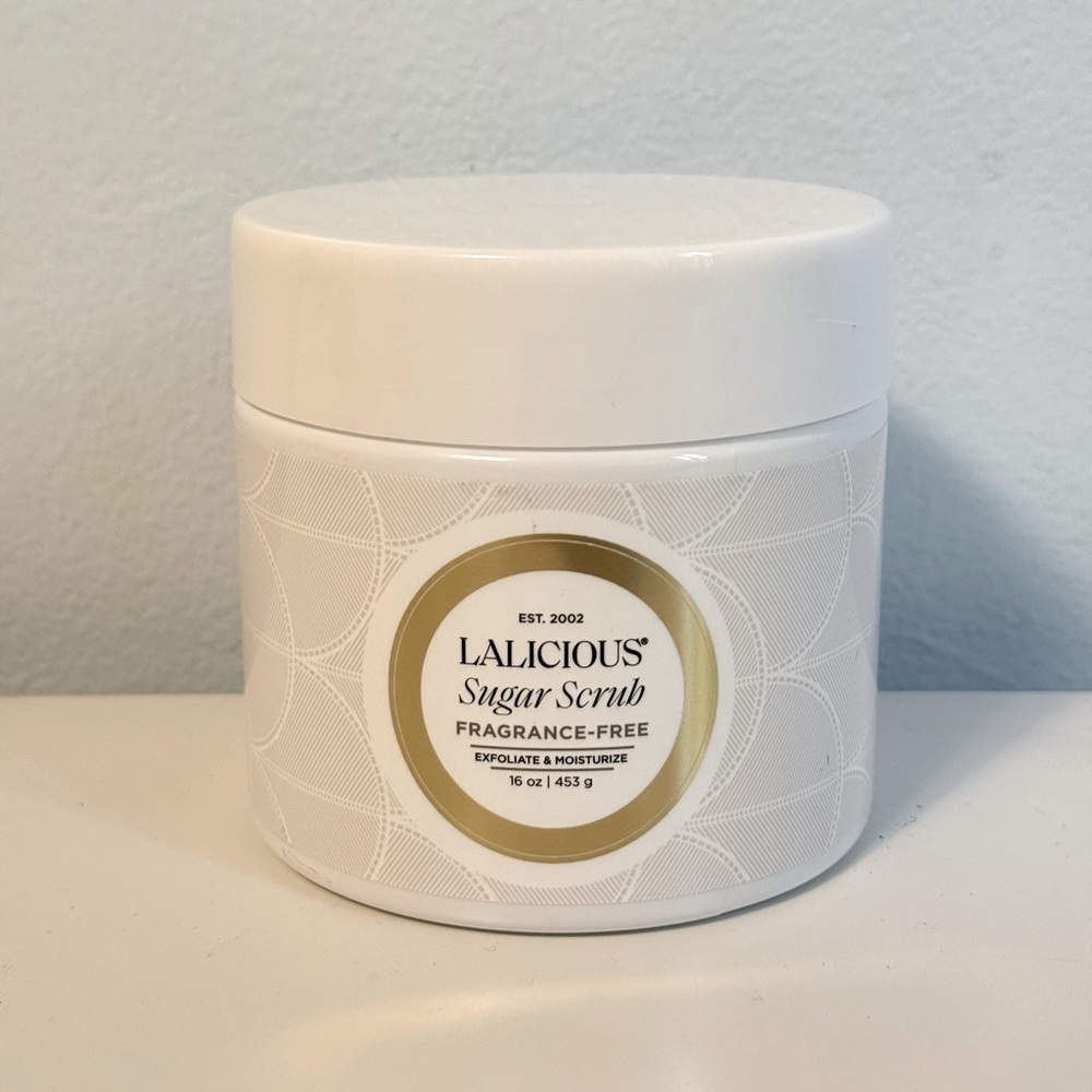 Lalicious Sugar Scrub fragrance free